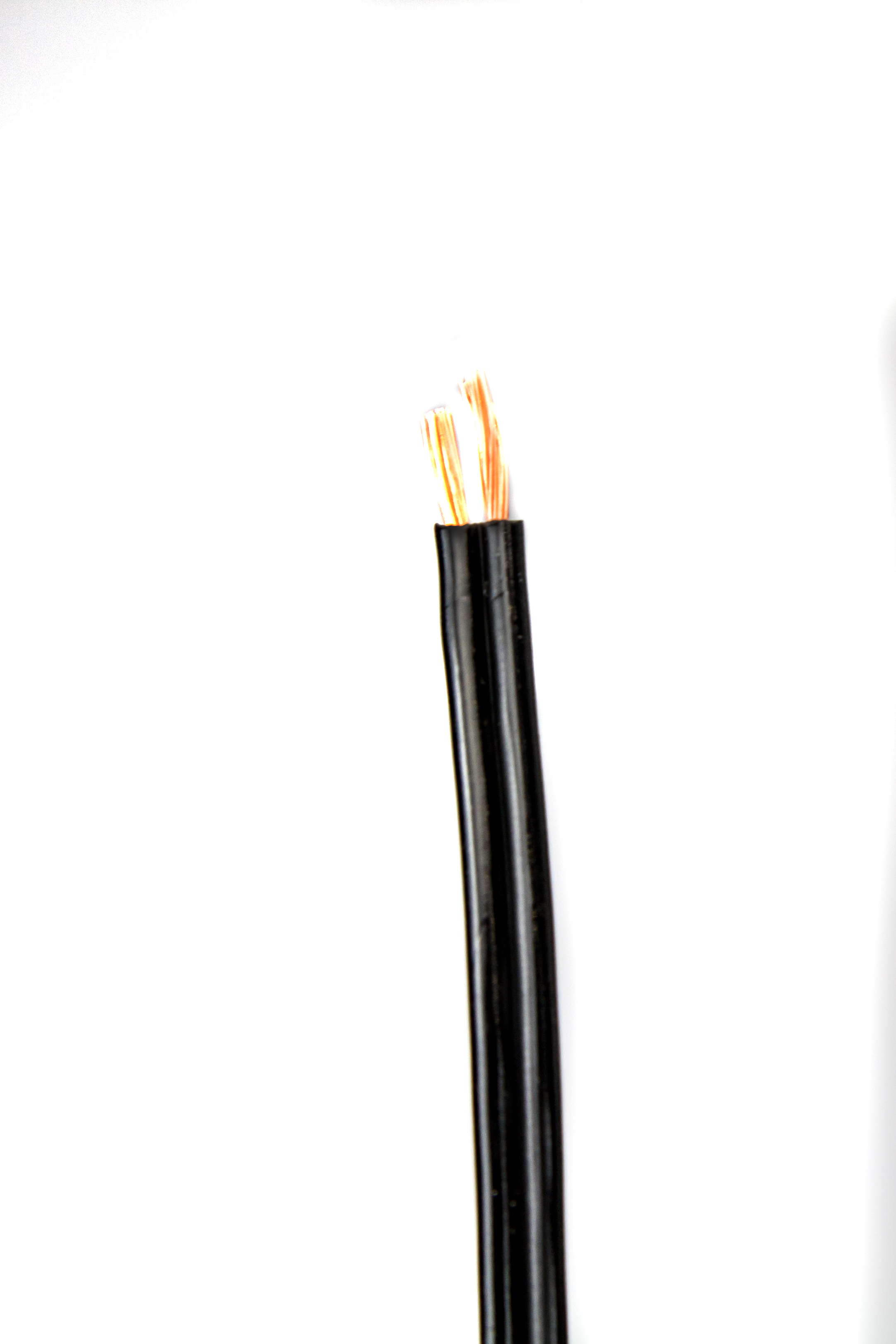Zwillingslitze 2x 0,75 qmm, LIYZ schwarz, 2-adriges Kabel, flexibles  Litzenkabel, Lautsprecherkabel, Kabel / Stecker / Zubehör, Abverkauf, SHOWTECHNIK