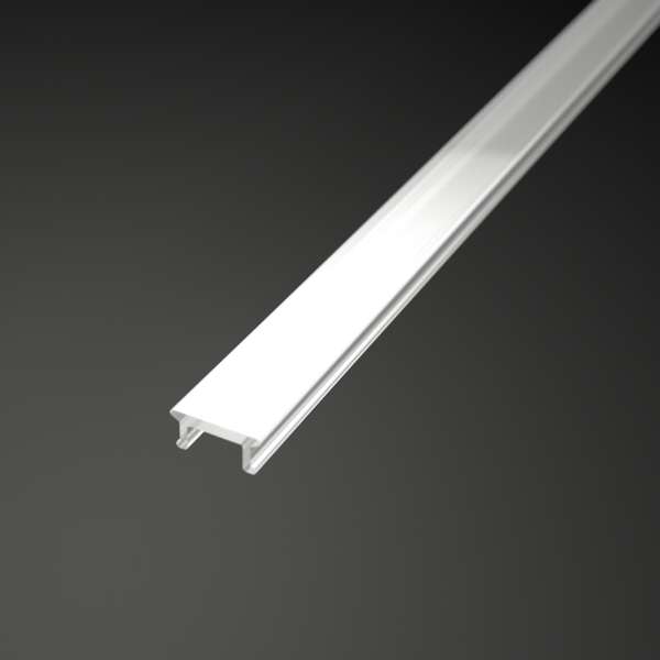 Abdeckung 2m für LED Alu-Profil P10 und P11, OPAL
