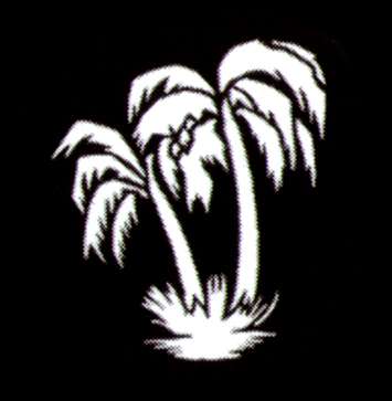 E-Gobo "Palm Tree" Metallgobo