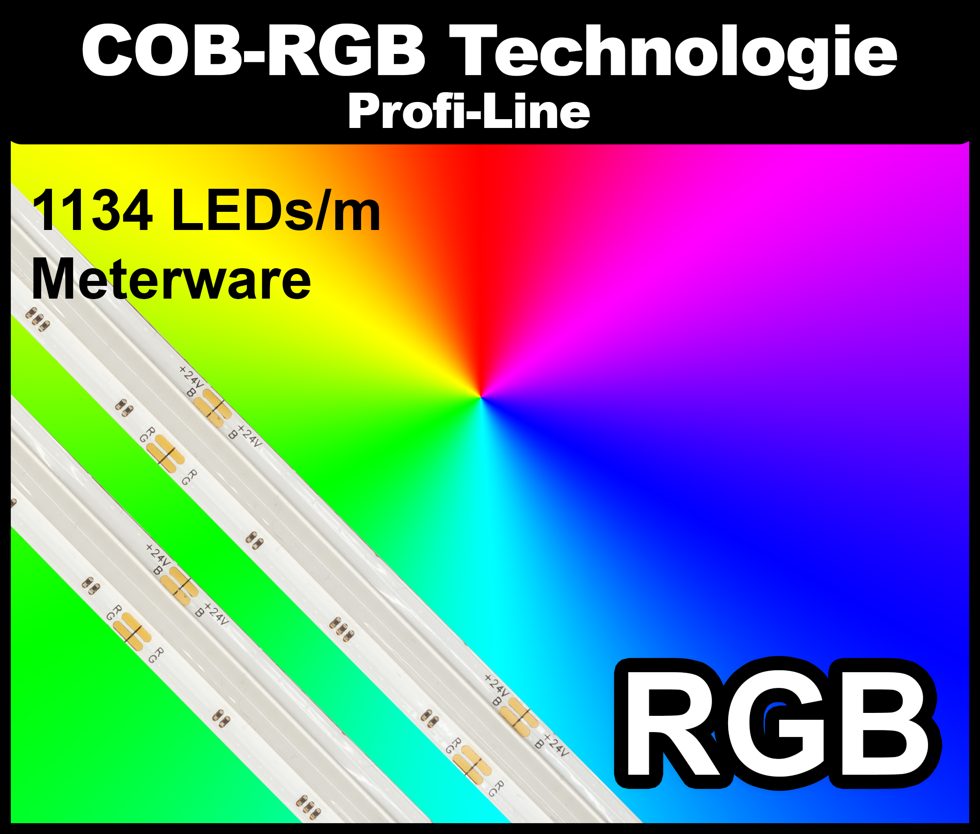 IP67 Silikonschlauch LED Stripes inkl. Zugband für 12mm Stripes