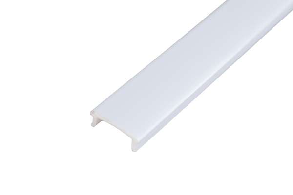 11,95€/m RUND1 opaler Abdeckung Alu Leiste für LED Streifen 2m ECK Profil 