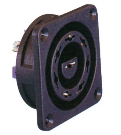 Bulgin-Einbaudose, 8-polig, 240V/6A