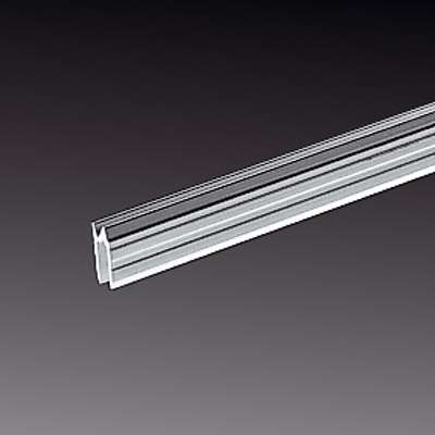 2m Alu Hybrid Schließprofil 4mm Aluminium Profil