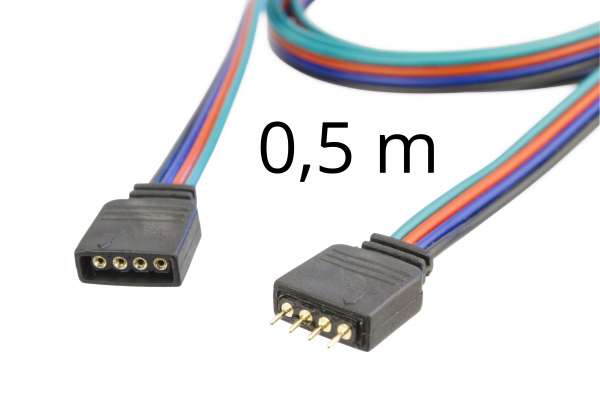 0,5m Verlängerung für RGB LED-Strips