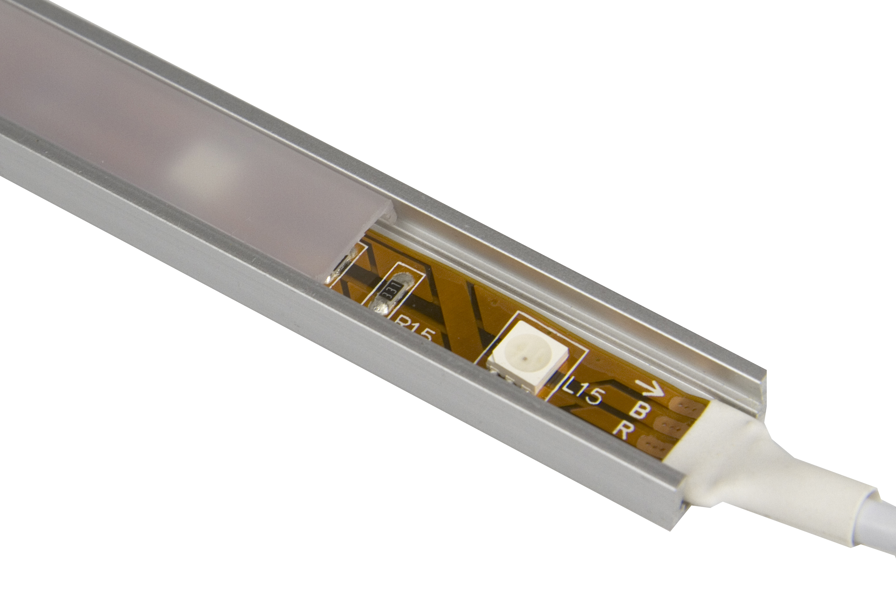 Abdeckung 2m FROST für LED Alu-Profil / LED-Profil LAP-11, LAP-111, LAP-31  als Ersatz, Ersatz-Abdeckungen, LED ALU-PROFILE