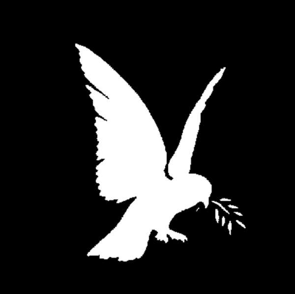 D-Gobo "Dove of Peace" Metallgobo