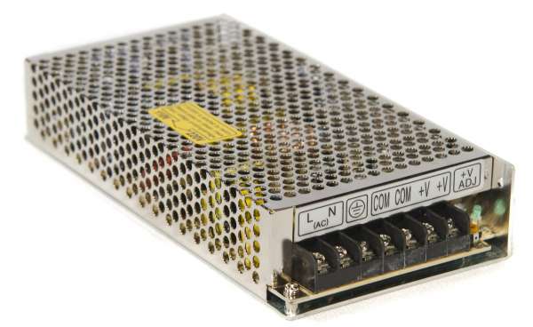12V 150W Netzteil / Mean Well Schaltnetzteil RS-150-12, Trafo DC 12V stabilisiert, 12,5A