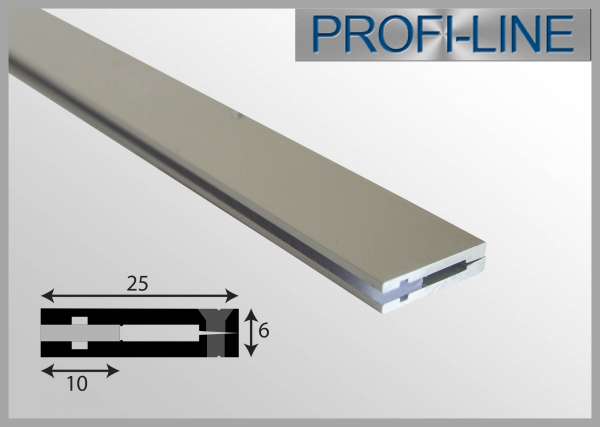 10 cm MUSTER LED Alu-Profil 2m Aluprofil / Deko-Profil für Möbeleinbau flach SEP-101 für SE-LED-Strips