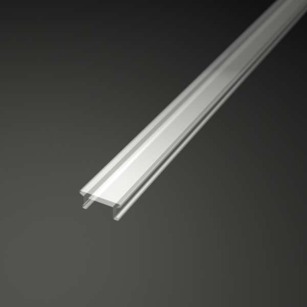 Abdeckung 2m für LED Alu-Profil P10 und P11, KLAR