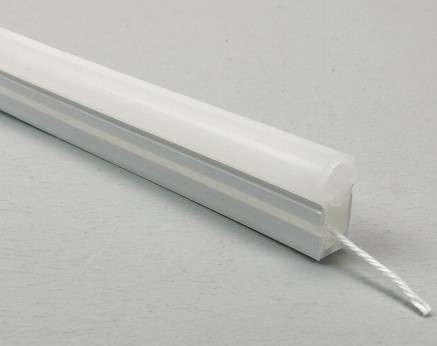 Meterware Flex Tube NEON-like Silikon-Schlauch DOME 18 x 11 mm zur Aufnahme von bis zu 8 mm breiten LED-Strips / IP67 wasserfest