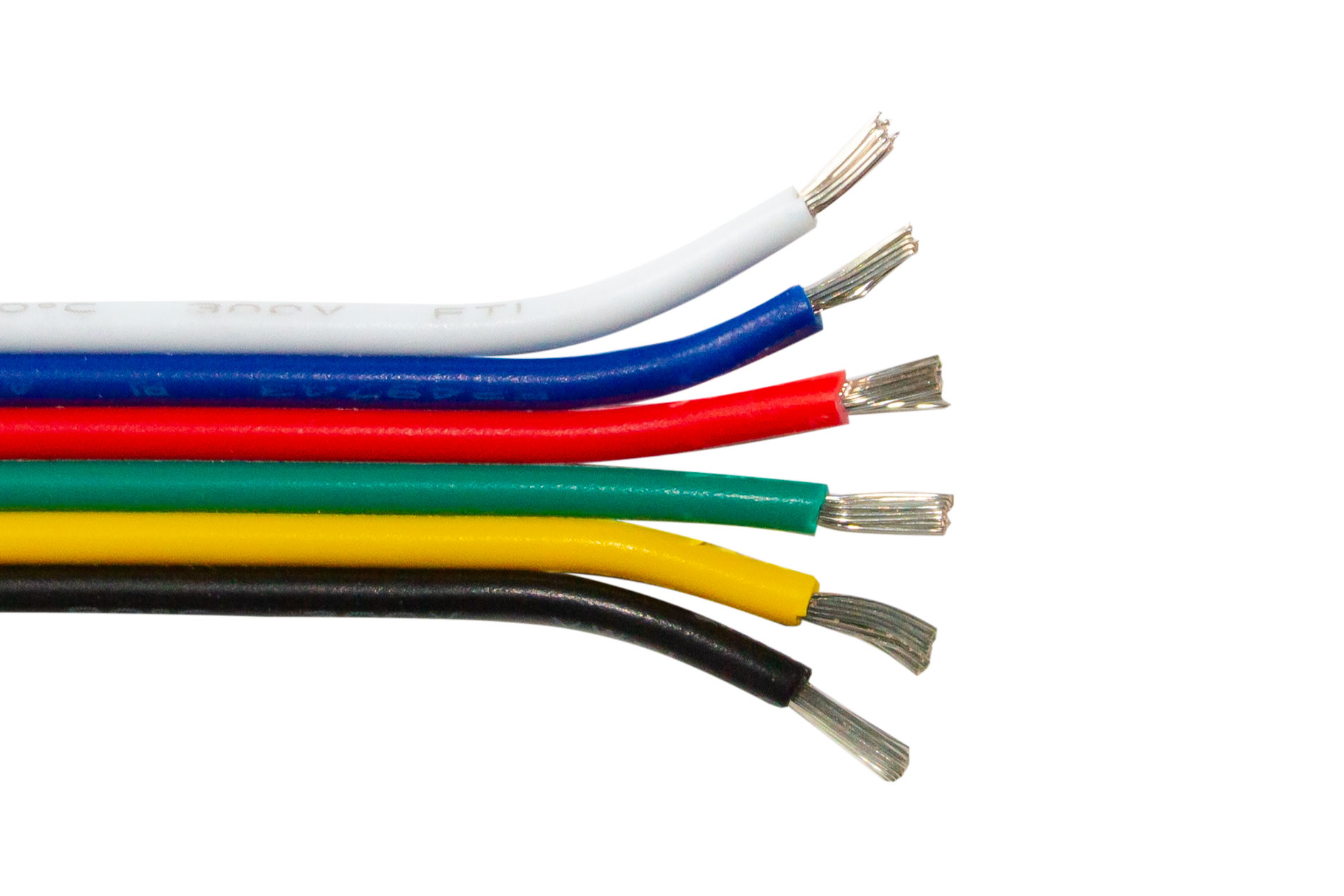 LiYz 0,14mm² RGB Kabel 4-adrig Schwarz Grün Rot Blau Länge zur Auswahl LED Strip 